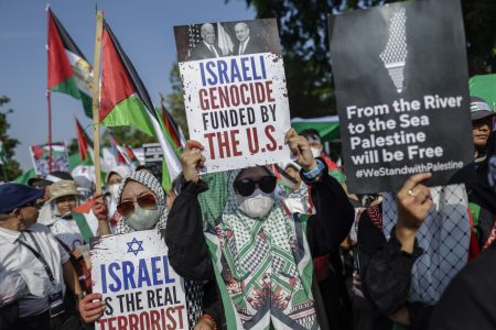 Pro-Palestinians Slammed Joe Biden