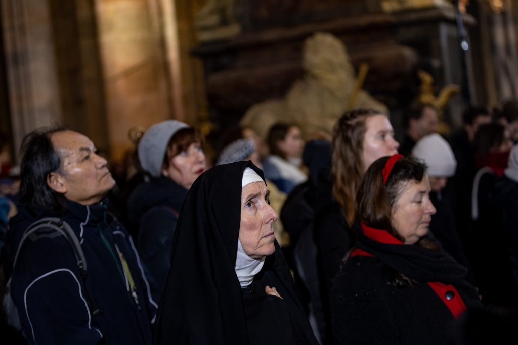 Memorial service for the victims of the Charles University mass shooting in Prague