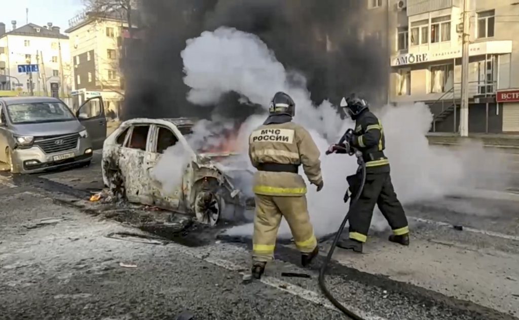 Shelling kills 14 people in Russian border city of Belgorod