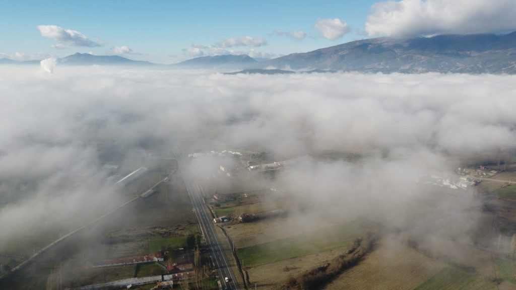 MUDURNU'DA SİS MANZARASI