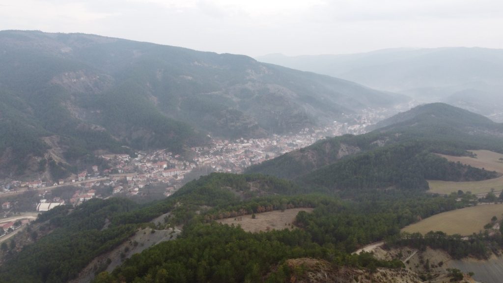 MUDURNU SİSLE KAPLANDI