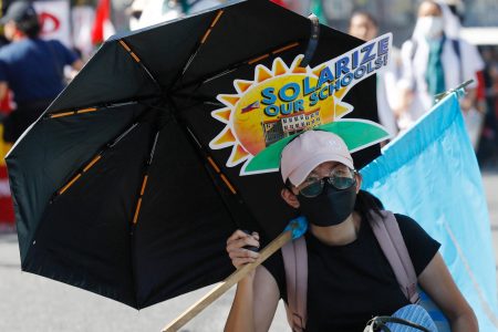Environmentalist Groups Take To Street in Metro Manila, Philippines