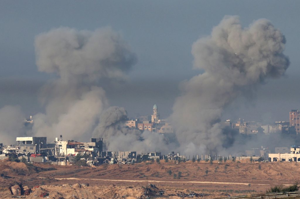 Israeli forces continue military strikes on Gaza