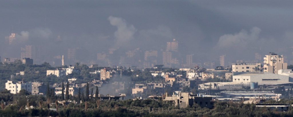 Israeli forces conduct air strike in the northern Gaza Strip