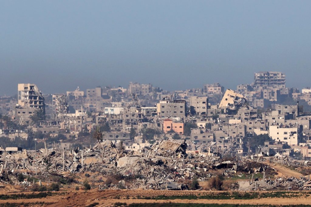 Israeli forces conduct air strike in the northern Gaza Strip