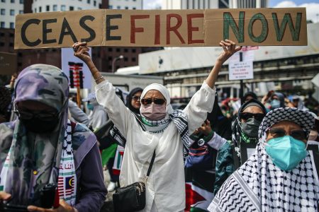 Pro-Palestinians Stage Rally in Malaysia
