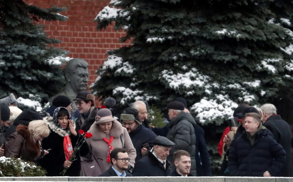Soviet leader Joseph Stalin's birthday celebrations in Moscow