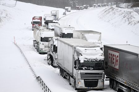 Sweden Hit by Severe Snowstorm, Transport Halts