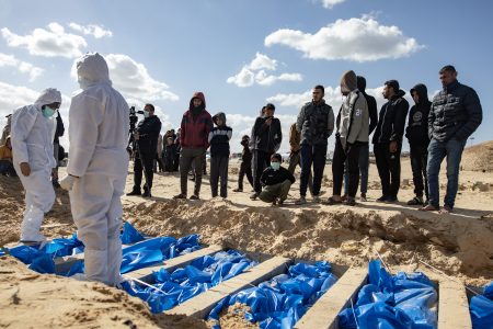 Bodies of Around 100 Palestinians Buried After Handover by Israel