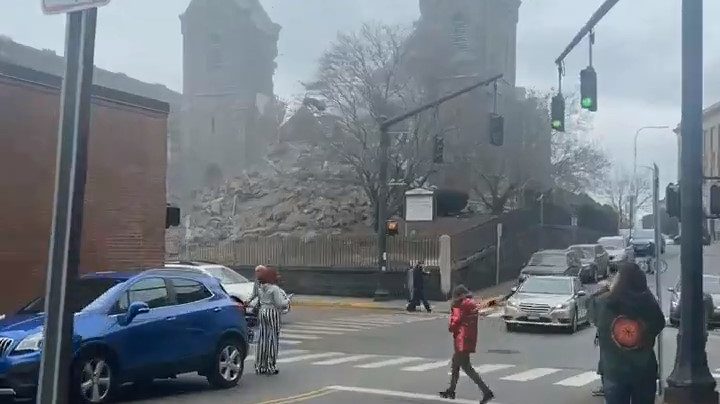 Church Roof Collapses In Usa Iha News