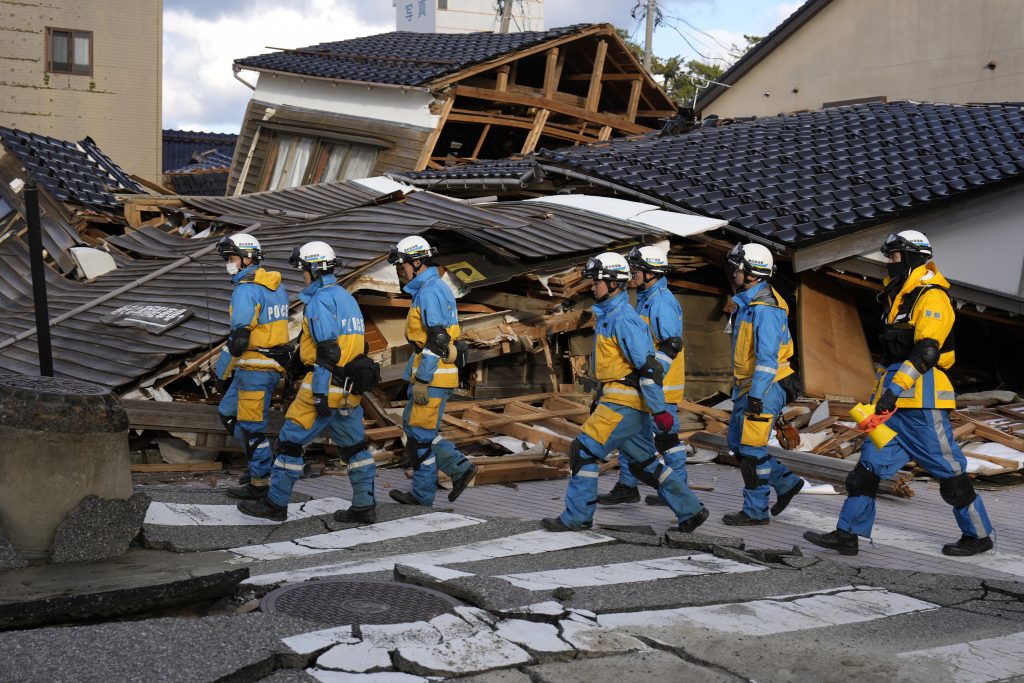 At least 78 people killed in strong earthquake in central Japan