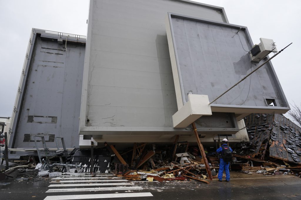 At least 62 people killed in strong earthquake in central Japan