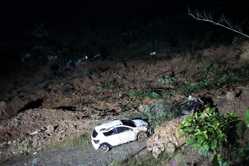 Landslides leave at least twenty-three people dead in western Colombia