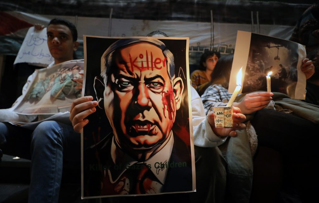 Pro-Palestinian protest in Cairo