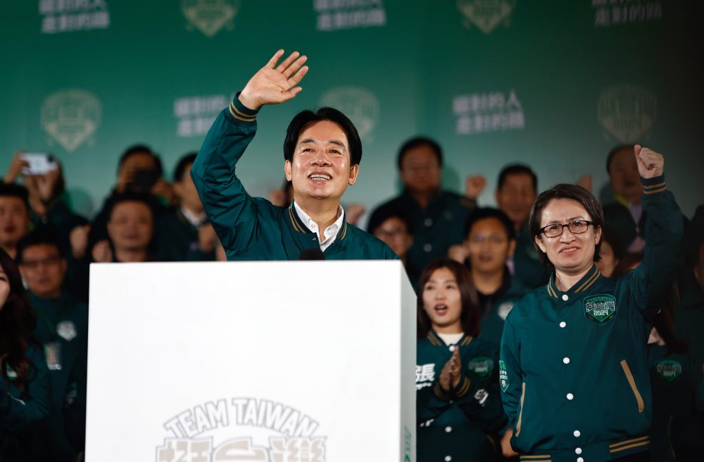 DPP candidate William Lai wins Taiwan's Presidential election