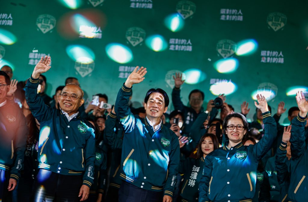 DPP candidate William Lai wins Taiwan's Presidential election