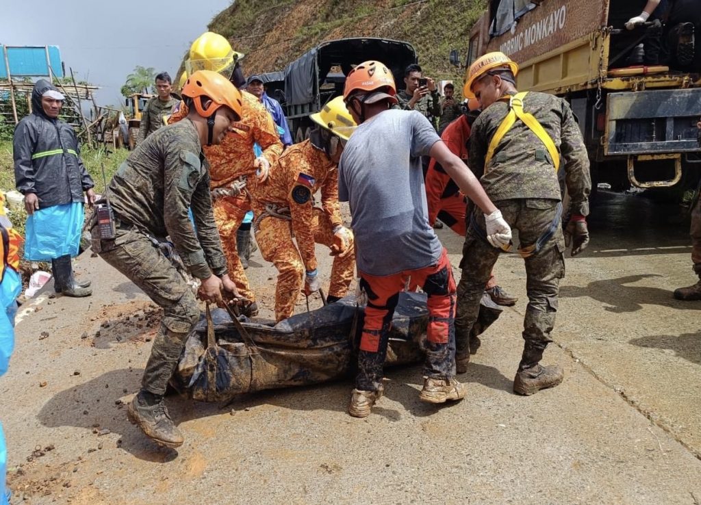 At least 10 dead following landslide in the Philippines' Monkayo town