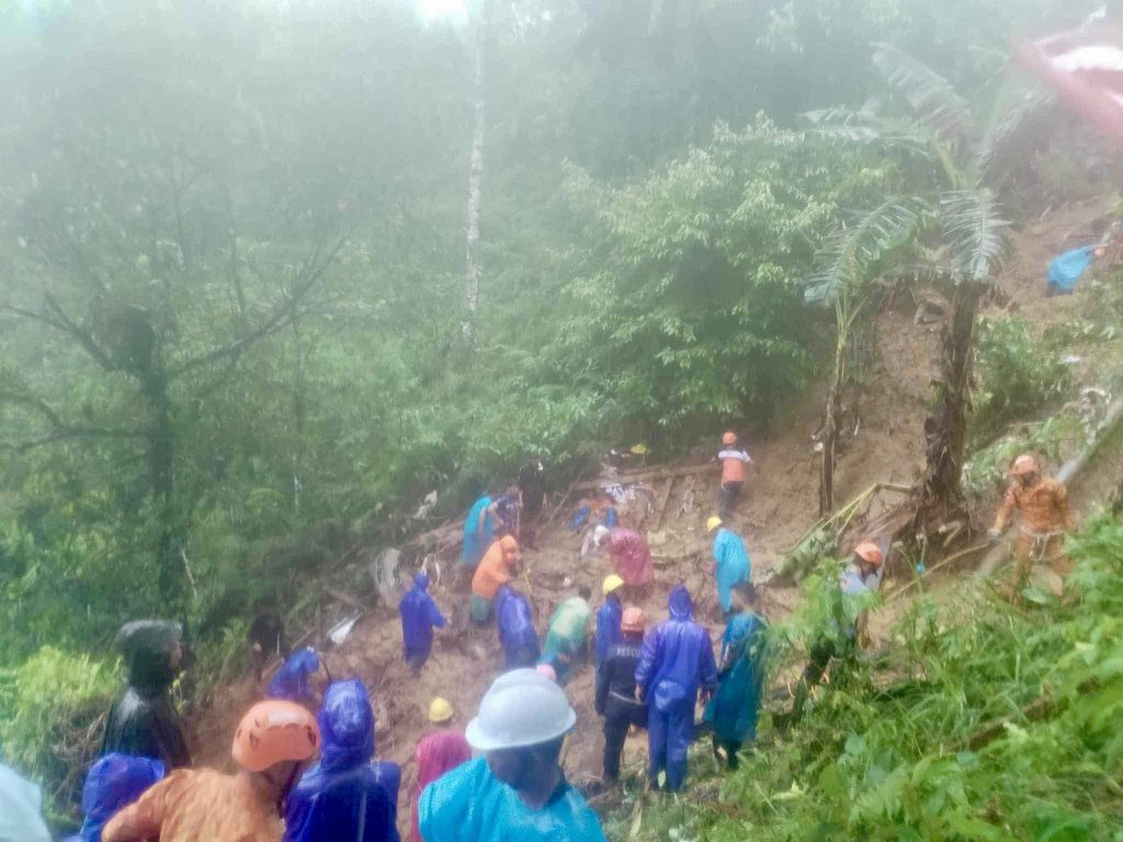 At least 10 dead following landslide in the Philippines' Monkayo town