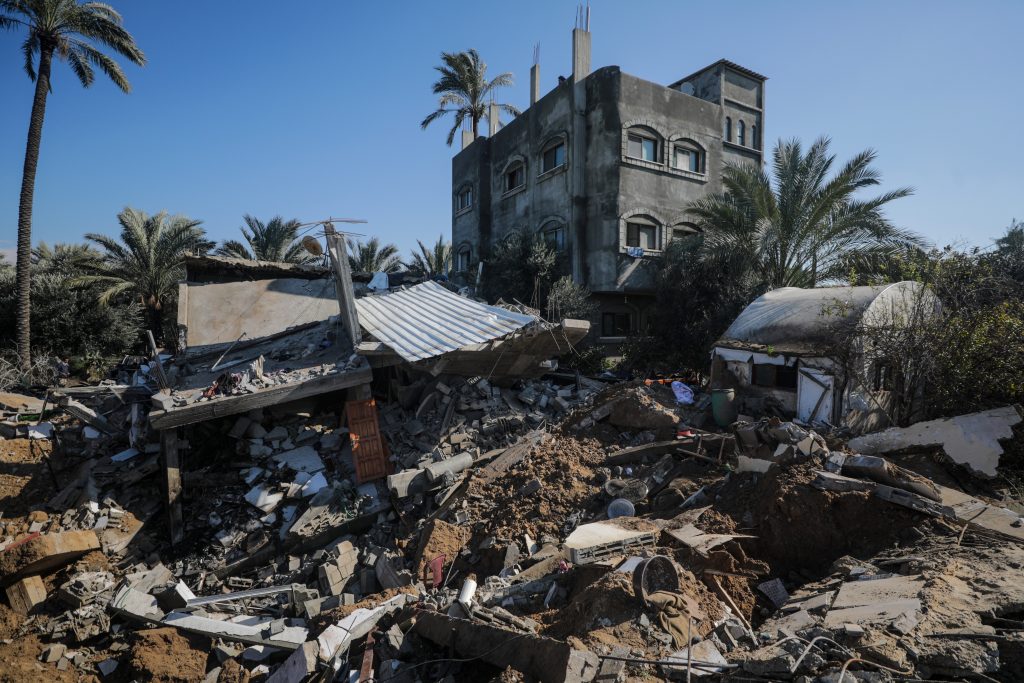 Israeli air strike in Deir Al Balah