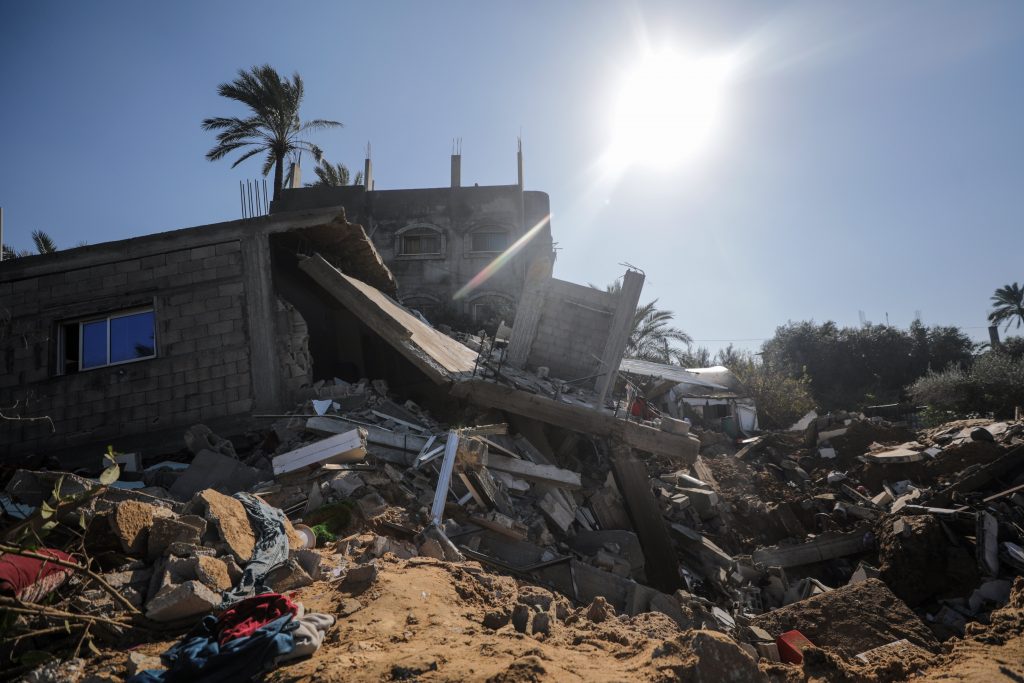 Israeli air strike in Deir Al Balah