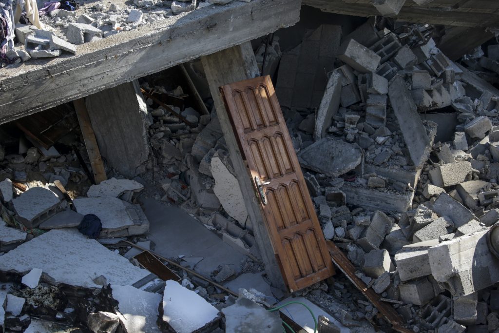 Israeli air strike in Deir Al Balah