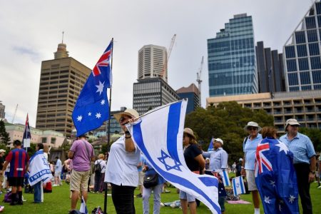 Rally Against Antisemitism Held in Sydney