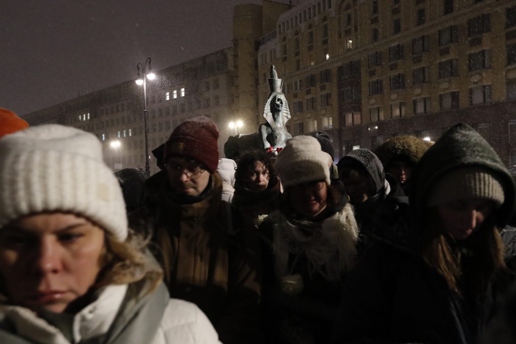 Vigil for Alexei Navalny