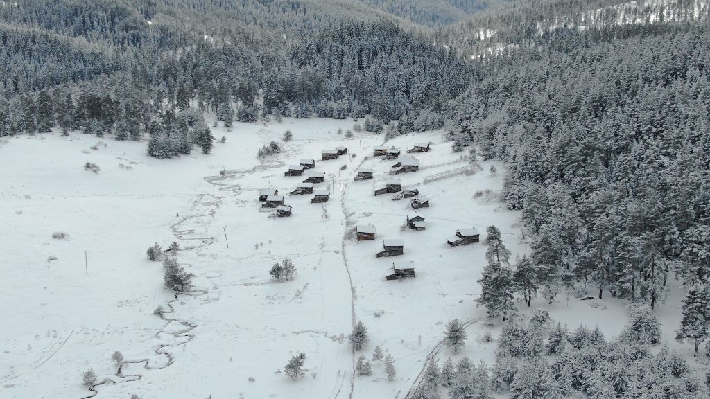KASTAMONU'NUN YAYLALARINDA KARTPOSTALLIK KIŞ GÖRÜNTÜLERİ