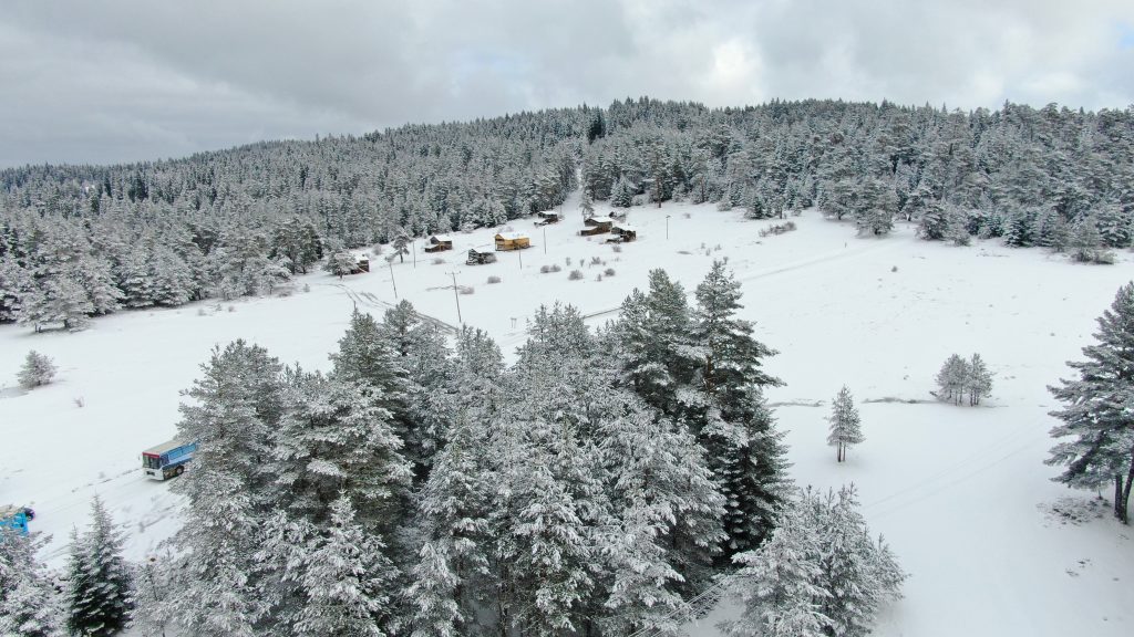 KASTAMONU'NUN YAYLALARINDA KARTPOSTALLIK KIŞ GÖRÜNTÜLERİ