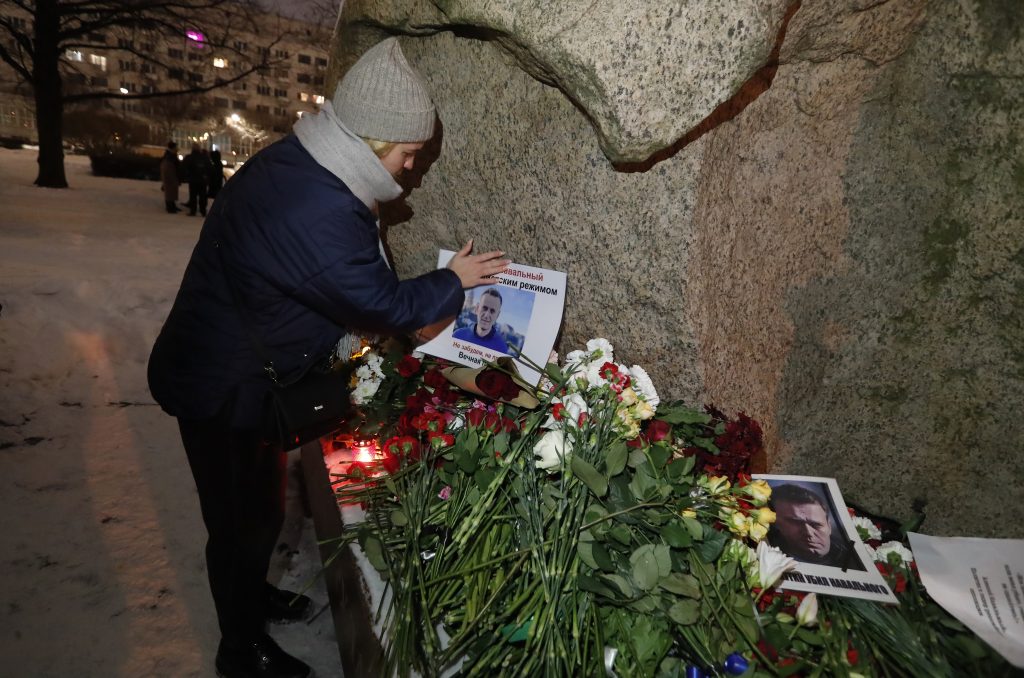 Vigil for Alexei Navalny