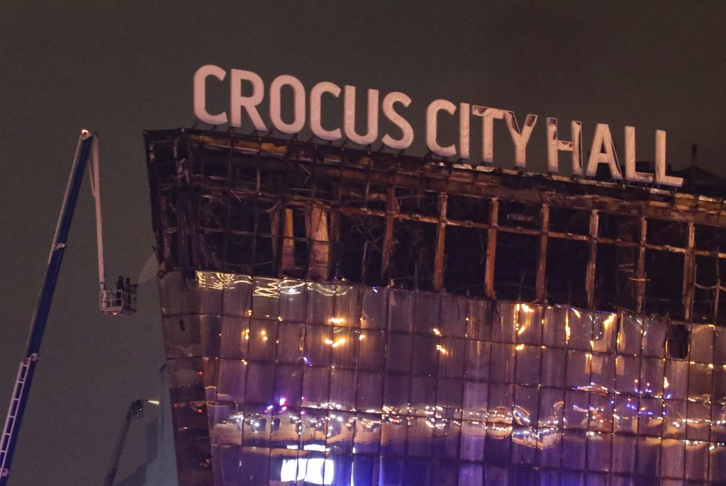 At least 40 dead in shooting attack and fire in Crocus City Hall concert venue