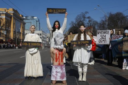 Ukrainians Call for Release of Prisoned Relatives