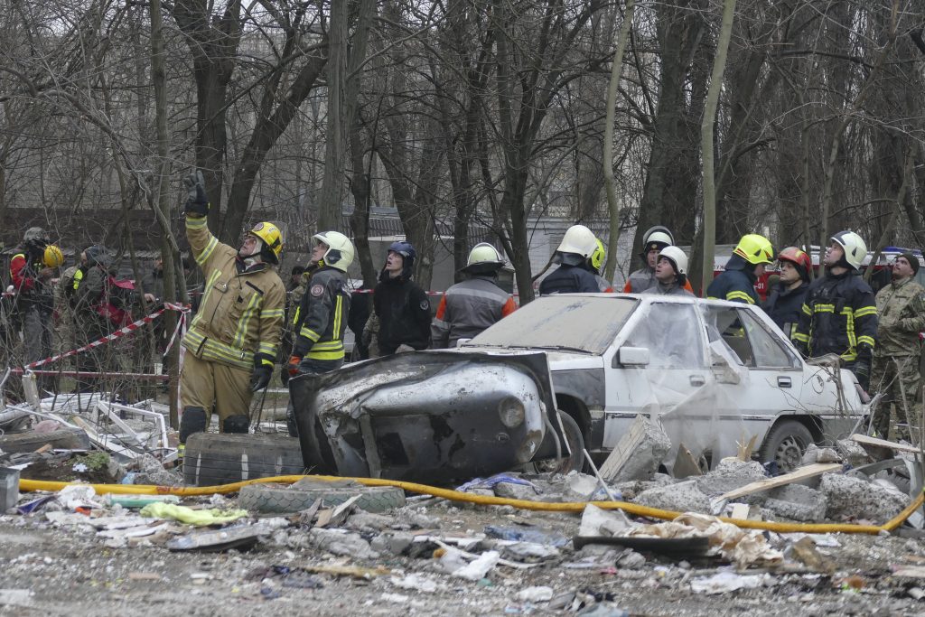 At least two people killed and eight injured in overnight drone attack in Odesa
