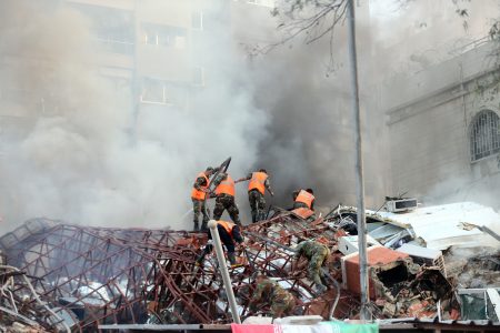 Israel Strikes Building Near Iranian Embassy in Damascus