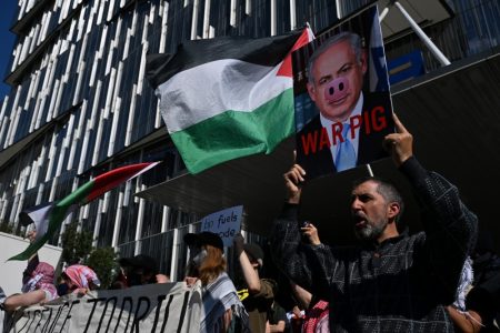 Pro-Palestinians Protest in Australia’s Melbourne