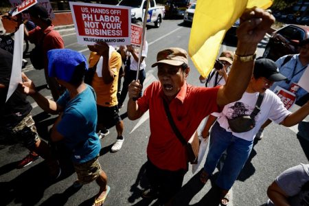 Filipinos Protest US-Philippines Military Exercises