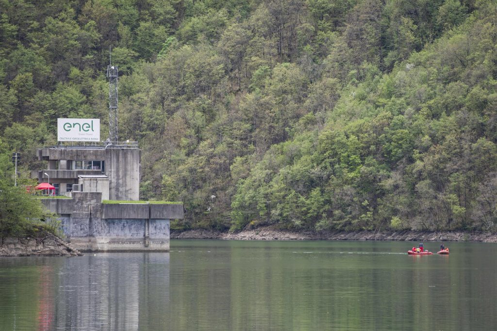 Search operations after Italy's hydroelectric power plant explosion