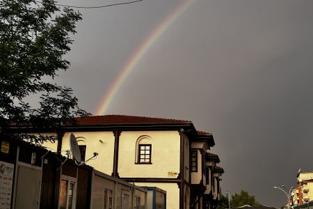 Malatya’s Stunning Rainbow After Heavy Rain