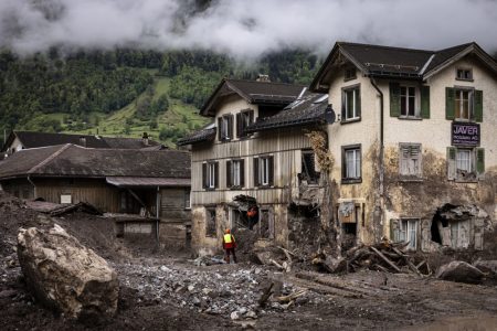 Numerous Residents Remain Homeless after Mudslides in Switzerland