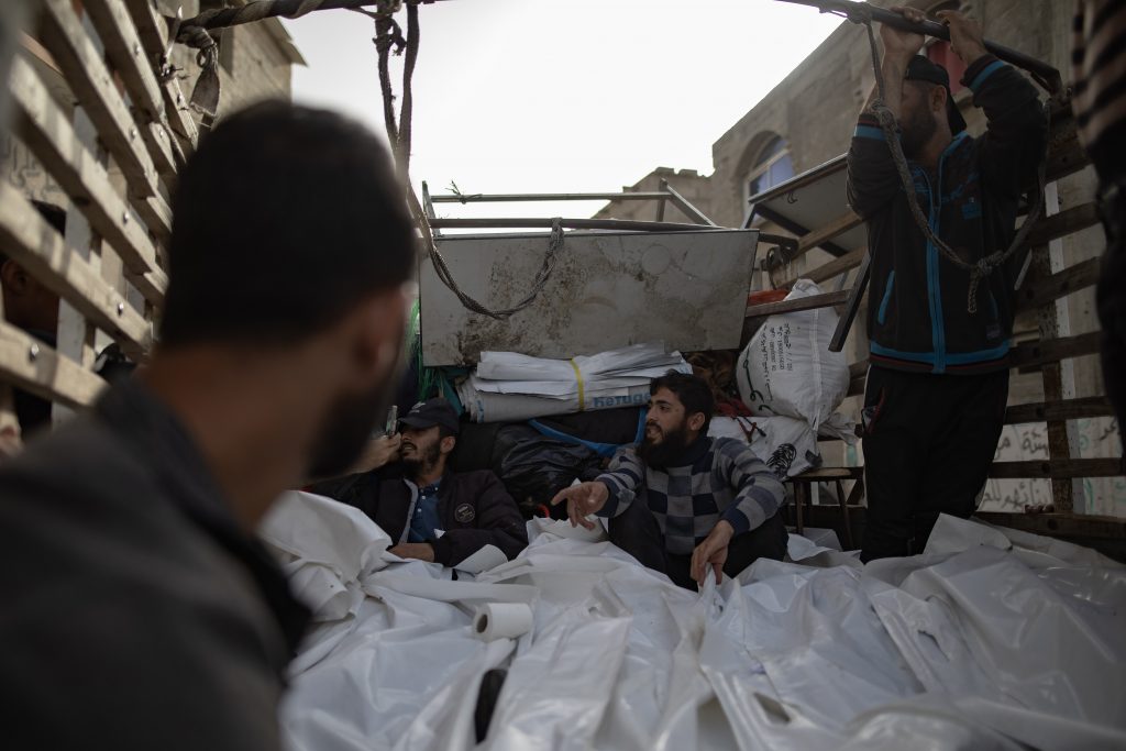 At least 40 killed in Israeli strikes on Rafah camp for displaced people