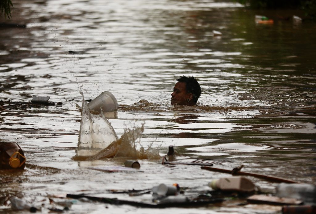 Typhoon Ewiniar causes floods in the Philippines