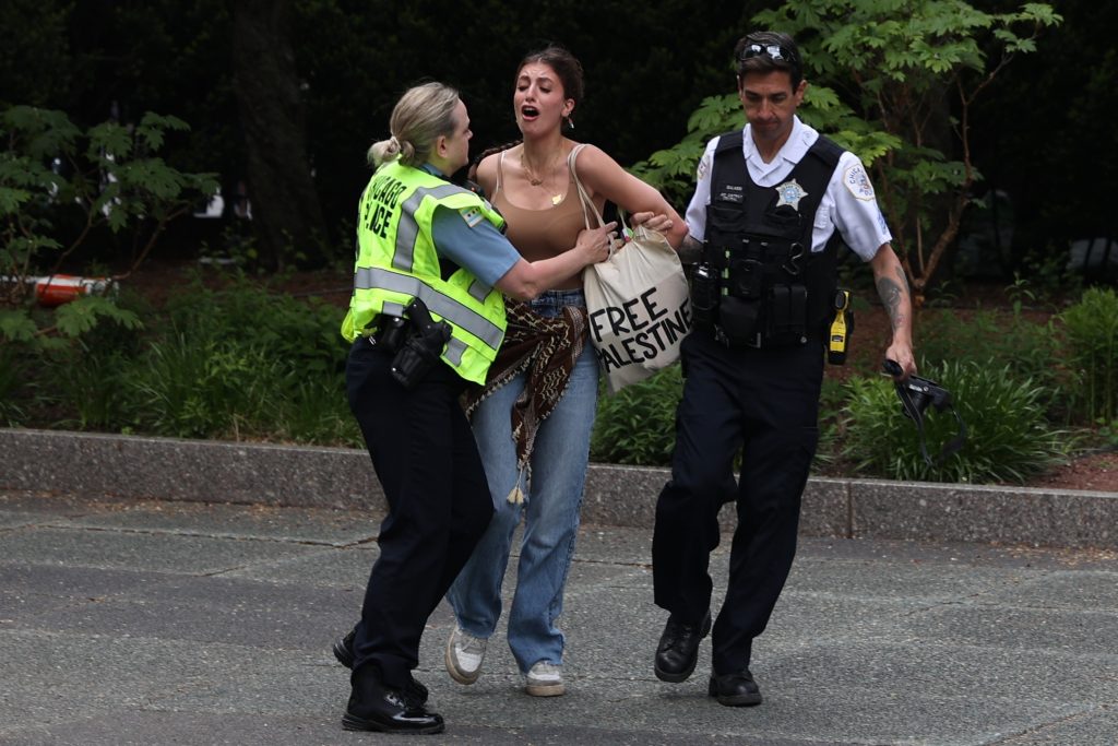 Dozens arrested at Pro-Palestinian protest at the Art Institute of Chicago