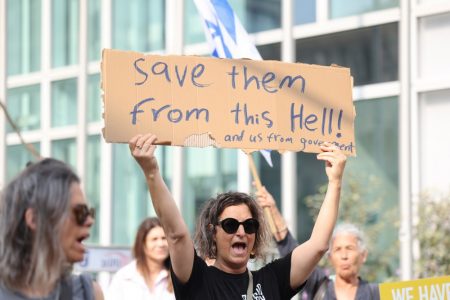 Israelis Demand Release of Hamas’ Hostages