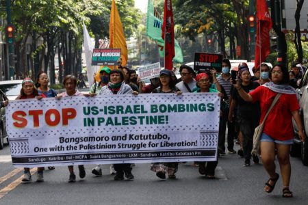 Pro-Palestine Rally Held in Philippines