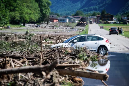 3 People Went Missing after Landslide in Switzerland