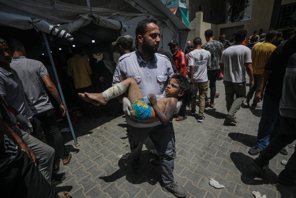 Israeli military operation in Al Nusairat refugee camp