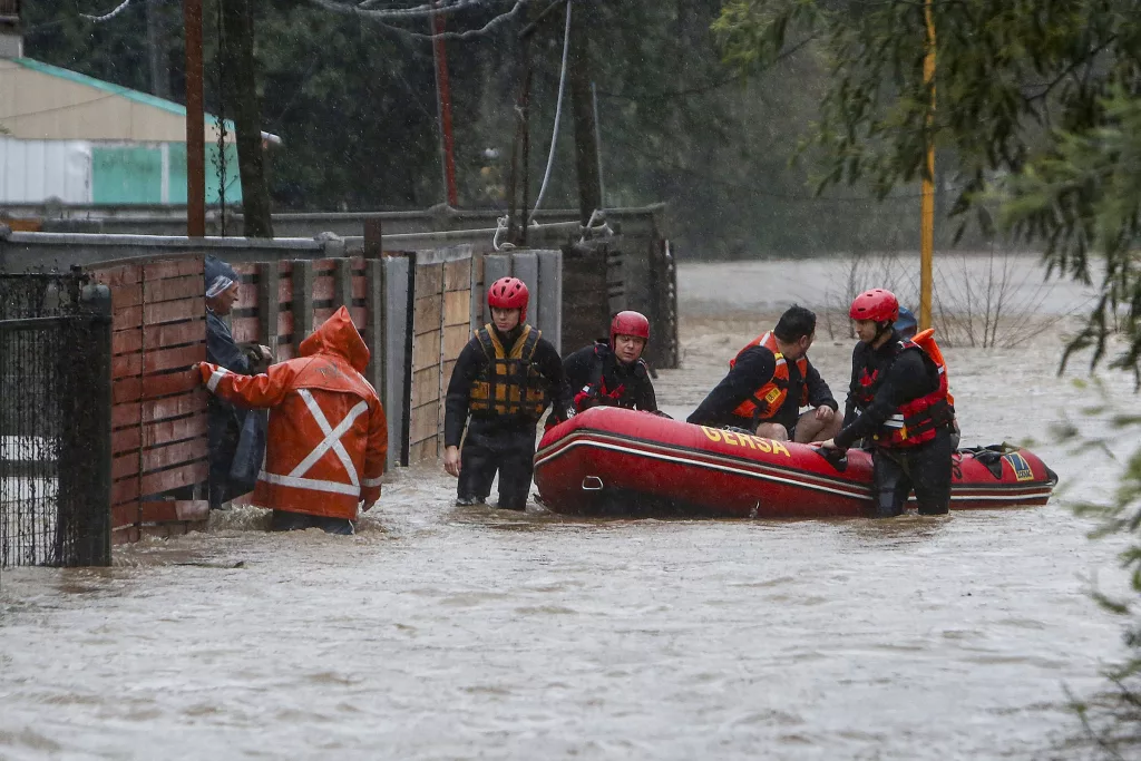 Heavy rain and flooding cause evacuations