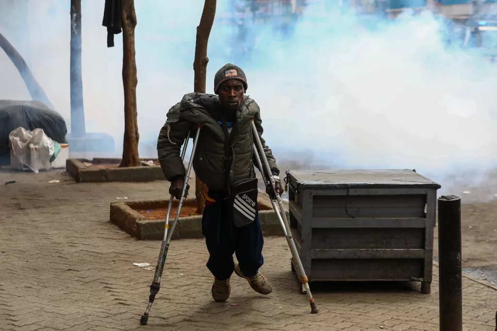 Protests erupt again in Nairobi despite tax-hike bill withdrawal
