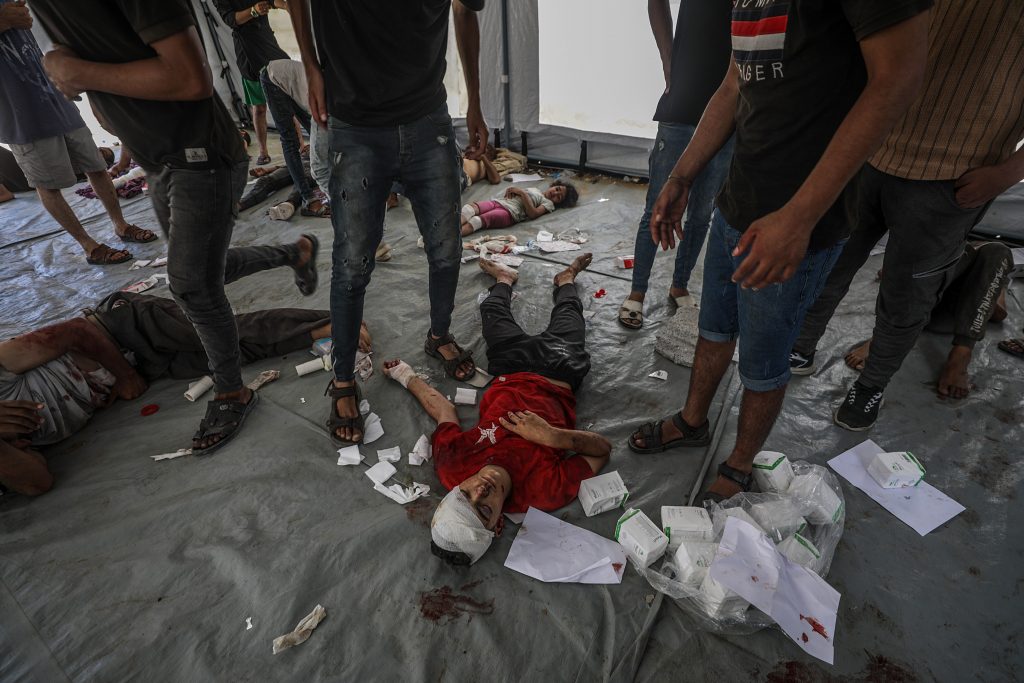 Israeli military operation in Al Nusairat refugee camp