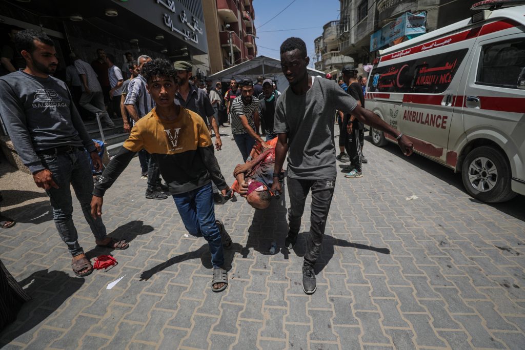 Israeli military operation in Al Nusairat refugee camp